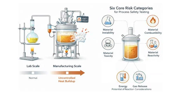 Six Core Risk Categories for Process Safety Testing