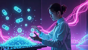 Medicinal chemistry imagery combined with AI network for Agentic AI