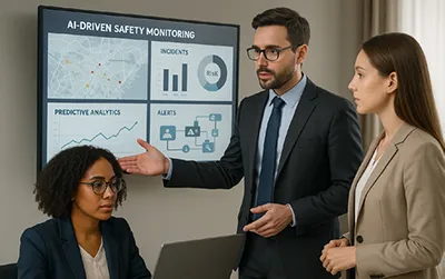 AI driven safety monitoring