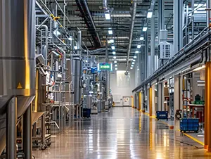 Supply chain and manufacturing icons for CDMO services