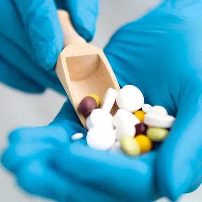 Pharma impact strategies post-trial phase concept