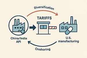 Supply chain resilience, cost containment measures, and incentives to reshore or nearshore manufacturing.