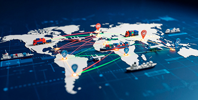 Pharmaceutical supply chain map showing post-pandemic resilience