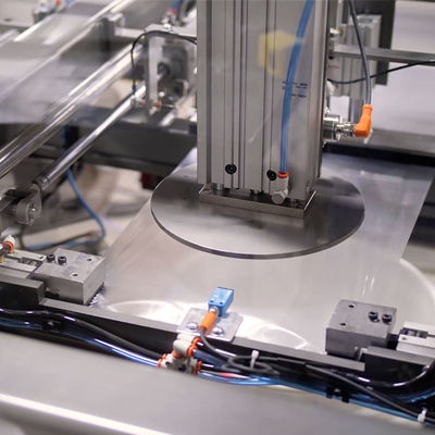 Sterile filtration system in a pharmaceutical manufacturing plant