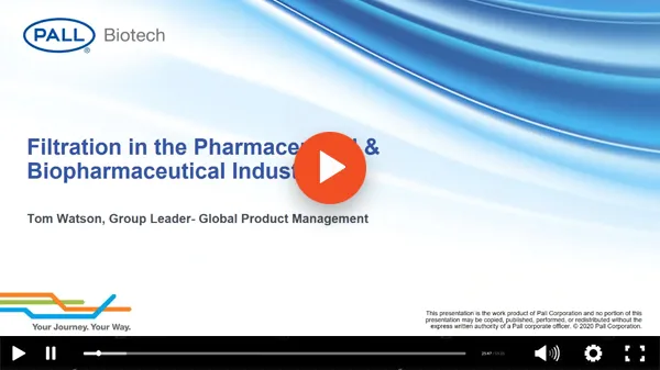 Pall Biotech Webinar Video